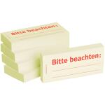 BIZSTIX Haftnotizen "Bitte beachten" - 75 x 35...