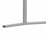 Standfuß 2 ST silber FRANKEN MTB8 PRO Serie