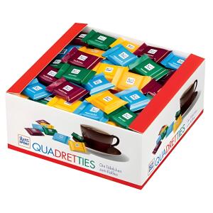 RITTER SPORT Schokoladetafeln - 200 Stück à 5g, 1,2 kg sortiert