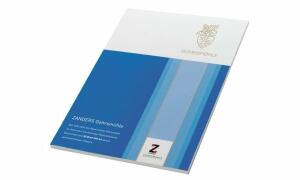 Briefblock A4 50BL unliniert GOHRSMÜHLE 2100007467  Wasserzeichen