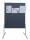 Moderatorentafel 120x150cm grau FRANKEN MT800312 PRO Filz