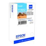 Inkjetpatrone T7012 cyan EPSON C13T70124010 HY XXL