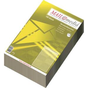 MAILmedia Versandtaschen Recycling - C4 , ohne Fenster, gummiert, 90 g/qm, braun, 100 Stück