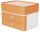 Smart-Box Plus Allison, 2 Schübe und Utensilienbox, apricot orange