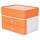 Smart-Box Plus Allison, 2 Schübe und Utensilienbox, apricot orange