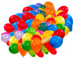 Luftballon 100ST sort. RIETHMÜLLER 9199
