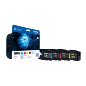 Brother Original Brother Tintenpatrone MultiPack Bk,C,M,Y High-Capacity (LC-1280XLVALBPDR,LC1280XLVALBP)