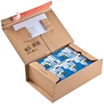 ColomPac Paket Versandkarton 365 x 235 x 120 mm, braun
