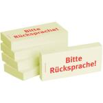 BIZSTIX Haftnotizen "Bitte Rücksprache" -...