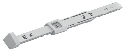 LEITZ 1729 Anschlagschiene für Locher NeXXt Serie 2018 Kunststoff grau