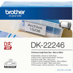 Thermoetikette 103mmx30,48m weiß BROTHER DK22246...