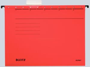 LEITZ 1985 Hängemappe ALPHA PendarecKarton rot