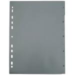 Zahlenregister - 1 - 5, PP, A4, 5 Blatt, grau