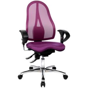 Drehstuhl Sitness 15 lila TOPSTAR ST19U G03  mit Armlehnen