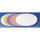 Franken selbstklebende Moderationskarte - Oval, 190 x 110 mm, sortiert, 300 Stück