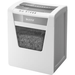 LEITZ Aktenvernichter IQ Office Partikelschnitt P4 15 Blatt weiß