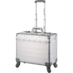 Alumaxx Pilotenkoffer Pandora - Trolley, silber matt