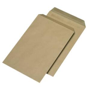 MAILmedia Versandtaschen Recycling - C4 , ohne Fenster, selbstklebend, 110 g/qm, braun, 250 Stück