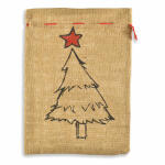 Weihn.Jutesack Baum natur 19563 25x35cm