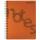 DONAU Collegeblock PP Cover - A4, kariert, orange