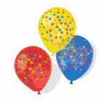 Luftballon 8ST Konfetti sort. RIETHMÜLLER 9904030
