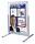 Franken Kundenstopper Outdoor - A1, silber