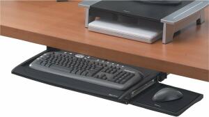 Fellowes Verstellbare Tastaturschublade mit Mausablage