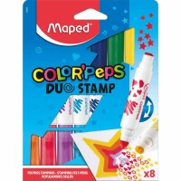 Faserschreiberetui m.Stempel 8ST sort. MAPED M846808...