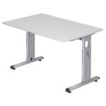 Hammerbacher Schreibtisch C-Fuß - 120 x 65-85 x 80...