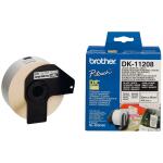 Brother DK-Einzeletiketten Papier -Adress-Etiketten,...