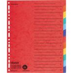 Falken Falken Zahlenregister - 1-12, Karton farbig, A4, 6...