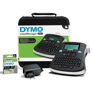 Dymo Beschriftungsgerät LabelManager 210D Kofferset inkl. stabilem Koffer
