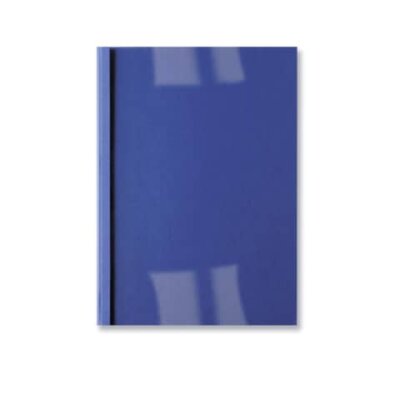 GBC Thermomappe Lederoptik A4 15 mm/15 Blatt blau 100 Stück