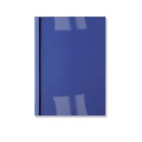 GBC Thermomappe Lederoptik A4 15 mm/15 Blatt blau 100...