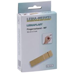 Leina-Werke Fingerverband - 50 Stück lose, 12 cm x 2 cm wasserfest