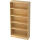 Hammerbacher Regal - breit, 5OH, 100 cm breit, Sockelblende, Ahorn