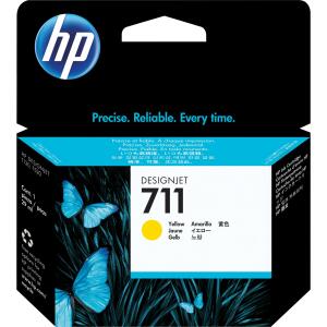Hewlett Packard (HP) Original HP Tintenpatrone gelb (CZ132A,711,711Y,711YELLOW,NO711,NO711Y,NO711YELLOW)