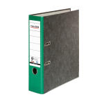 Falken FALKEN Recycling-Wolkenmarmor-Ordner A4, grüner Rücken 80mm