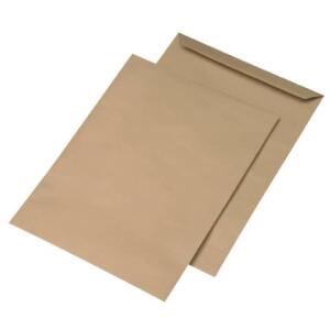 MAILmedia Versandtaschen Recycling - E4, ohne Fenster, gummiert, 130 g/qm, braun, 250 Stück