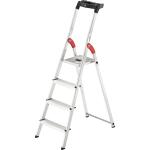 Hailo Alu-Sicherheitsleiter L60 StandardLine - 4 Stufen