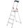 Hailo Alu-Sicherheitsleiter L60 StandardLine - 4 Stufen
