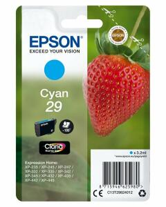 Inkjetpatrone Nr. 29 cyan EPSON C13T29824012 3,2ml
