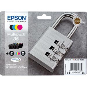 EPSON Original Epson Tintenpatrone MultiPack Bk,C,M,Y (C13T35864010,T358640,35,T3586,T35864010)