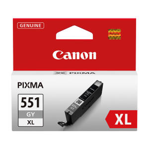 Canon Original Canon Tintenpatrone grau High-Capacity (6447B001,6447B001AA,CLI-551GYXL)
