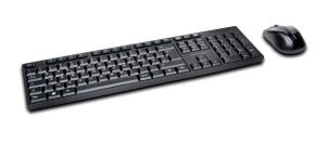 Kensington Tastatur + Maus Pro Fit kabellos schwarz