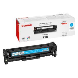 Canon Original Canon Tonerkartusche cyan (2661B002,2661B002AA,718C,CRG718C)