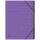 Exacompta EXACOMPTA Ordnungsmappe - 7 Fächer, A4, Karton, violett
