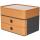 HAN SMART-BOX PLUS ALLISON Schubladenbox mit Utensilienbox - stapelbar, 2 Laden, dark grey/caramel brown