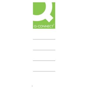 Q-Connect Ordnerrückenschilder - 53 x 188 mm, 10 Stück