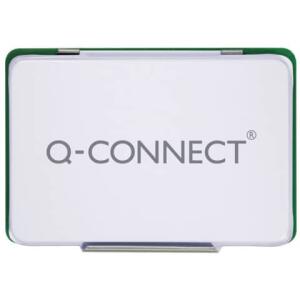 Q-Connect Stempelkissen 9 x 5,5cm grün